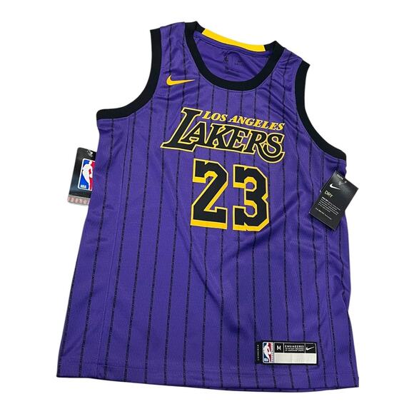 Nike Youth Lakers James #23 Jersey Size M - NWT - Picture 1 of 2